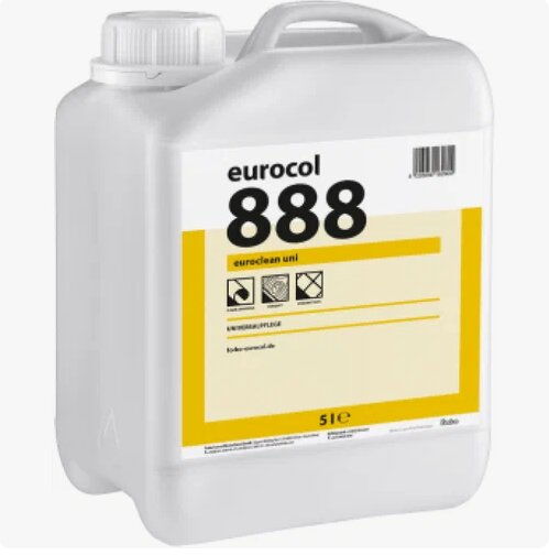 Универсальное средство для очистки и ухода Forbo 888 Euroclean Uni 5л Универсальное средство для очистки и ухода Forbo 888 Euroclean Uni 5л