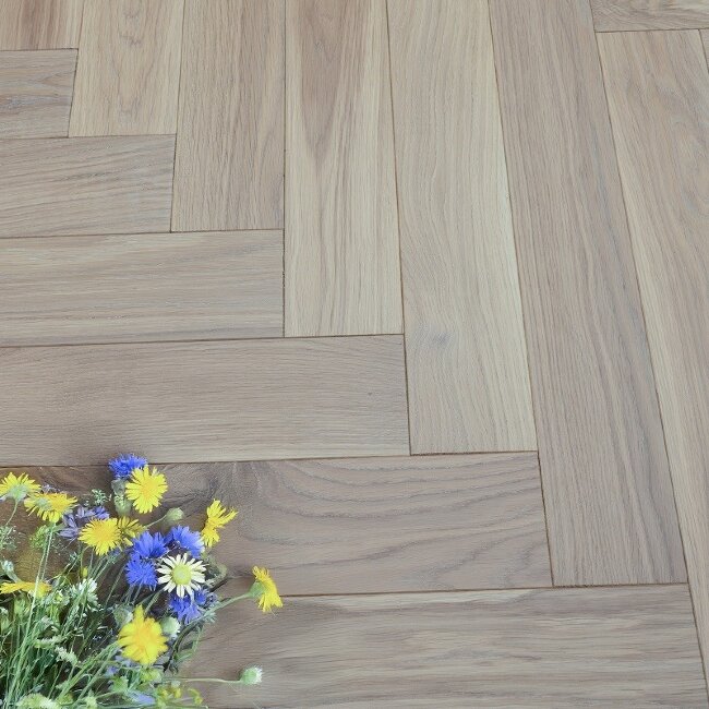Инженерная доска Karelia Herringbone Oak Tan HB