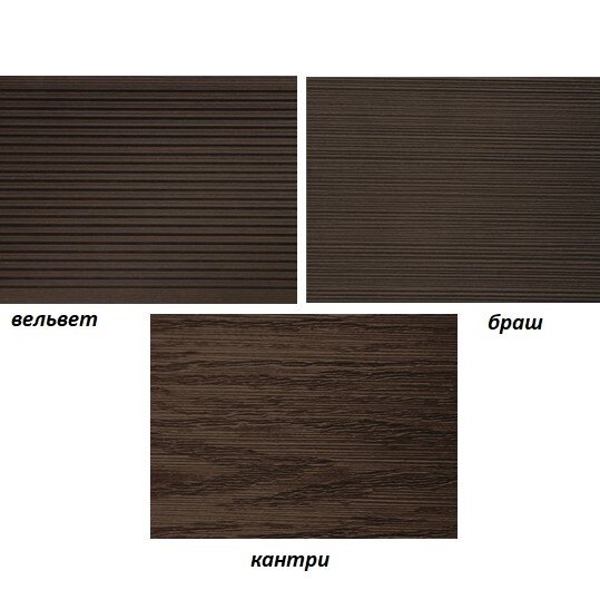 Террасная доска TerraPol СМАРТ пустотелая с пазом Тик Киото 1028 3000х130х22 мм Террасная доска TerraPol СМАРТ пустотелая с пазом Тик Киото 1028 3000х130х22 мм