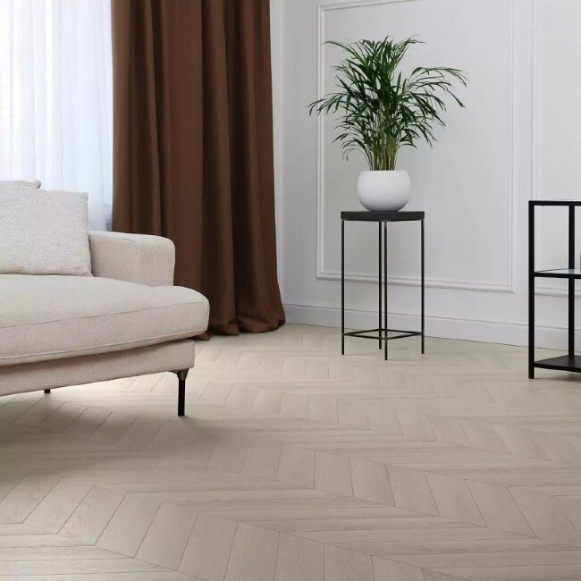 Кварцвиниловая плитка Aquafloor Parquet Chevron Premium AF7011CVR Кварцвиниловая плитка Aquafloor Parquet Chevron Premium AF7011CVR