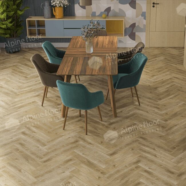 ПВХ плитка Alpine Floor PARQUET LVT ЕСО 16-34 Дуб Кастор ПВХ плитка Alpine Floor PARQUET LVT ЕСО 16-34 Дуб Кастор