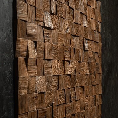 Стеновые панели Капа Венге 300x300x6-18 мм Стеновые панели Капа Венге 300x300x6-18 мм