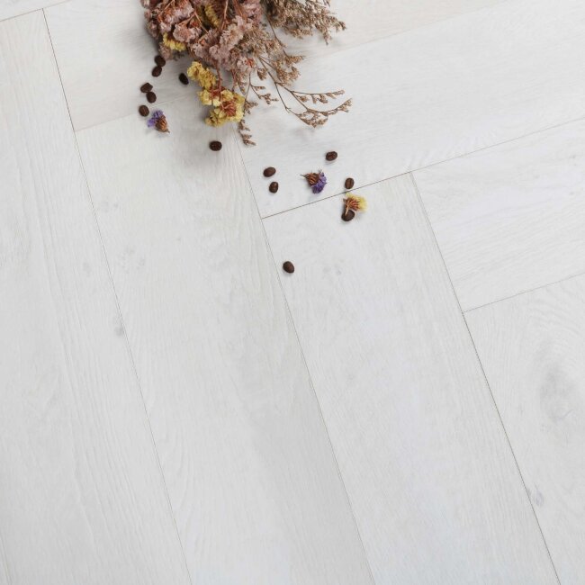 Замковая SPC  плитка Английская ёлочка Betta Chalet A801 Балторо 