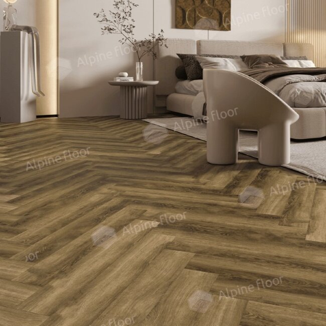 Ламинат Alpine Floor Herringbone 8 LF102-09 Дуб Марсель