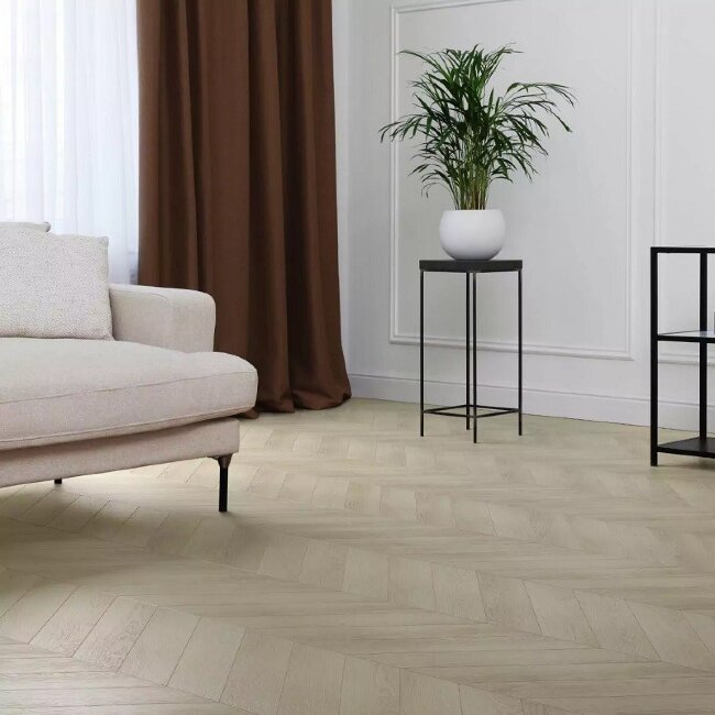 Кварцвиниловая плитка Aquafloor Parquet Chevron Premium AF7012CVR Кварцвиниловая плитка Aquafloor Parquet Chevron Premium AF7012CVR