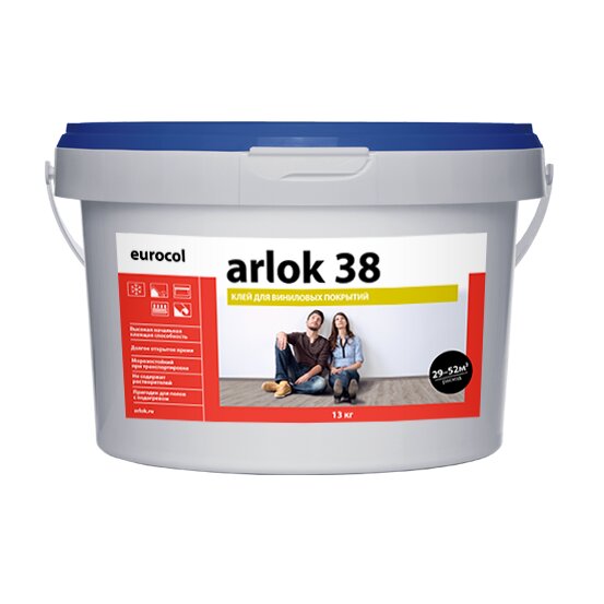 Клей для ПВХ покрытий Forbo Eurocol Arlok 38 (1,3 кг)