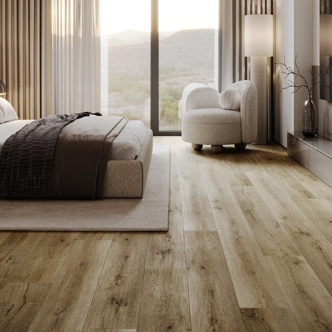 Кварцевый ламинат Fargo Bevel 50-5009-5 Дуб Виргинский