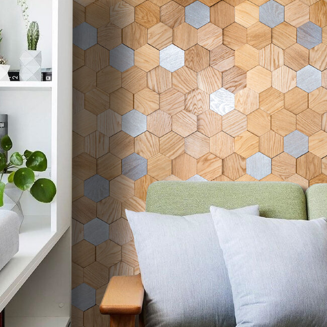 Стеновые панели Соты 3D 347x300x4-16 мм Стеновые панели Соты 3D 347x300x4-16 мм