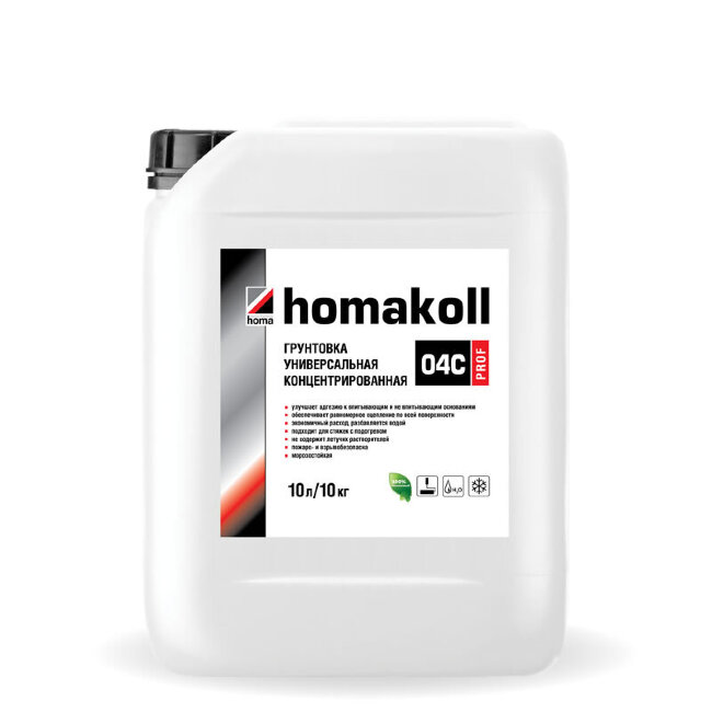 Грунтовка Homakoll 04 C Prof (концентрат) пленкообразующая 5 кг