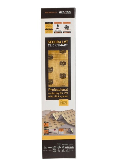 Подложка под замковый винил Arbiton Secura LVT Click Smart 1,5мм Подложка под замковый винил Arbiton Secura LVT Click Smart 1,5мм