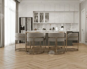 Ламинат Alpine Floor Herringbone 8  LF102-12А Дуб Артуа