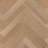 Паркет Венгерская ёлка Legend Дуб White coffee Белый кофе Select 140мм