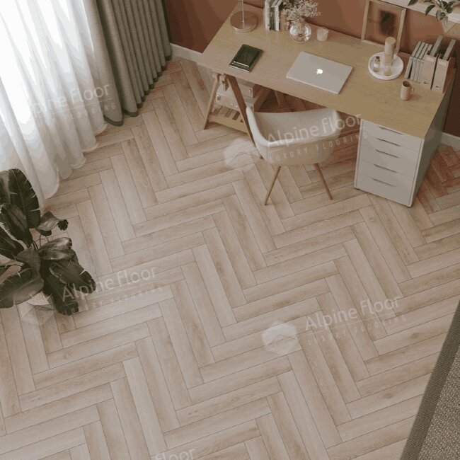 Ламинат Alpine Floor Herringbone 8 LF102-13 Дуб Берри