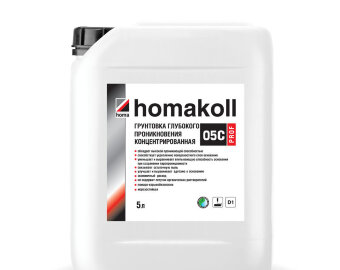 Грунтовка Homakoll 05 C Prof (концентрат) водно-дисперсионная 5 кг