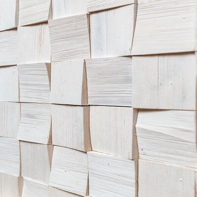 Стеновые панели Эста Белая 360x360x6-16 мм