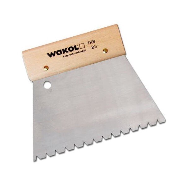 Шпатель зубчатый Wakol TKB B3 Шпатель зубчатый Wakol TKB B3