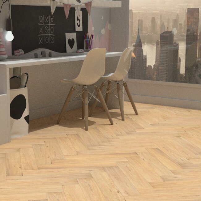 Ламинат Английская елка Aberhof Art Chateau ABF504 Дуб Андо