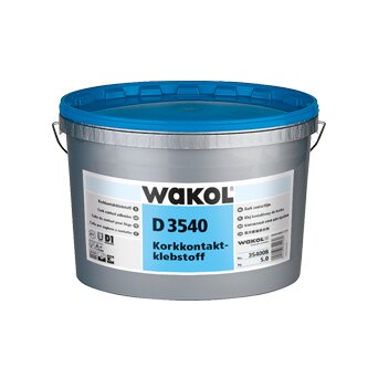 Клей контактный для пробки на основе акрилатной дисперсии WAKOL D 3540 2,5 кг. Клей контактный для пробки на основе акрилатной дисперсии WAKOL D 3540 2,5 кг.