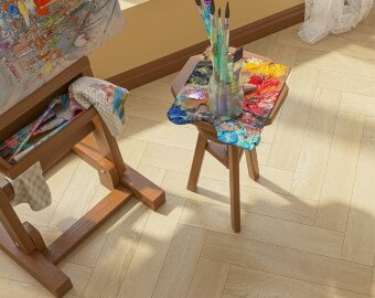 Ламинат Английская ёлка IconFloor Natural NT-115 Дуб Бианки Ламинат Английская ёлка IconFloor Natural NT-115 Дуб Бианки