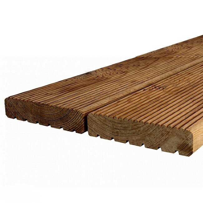 Террасная доска Лиственница Сибирская Экстра 27х143х2000-4000 мм