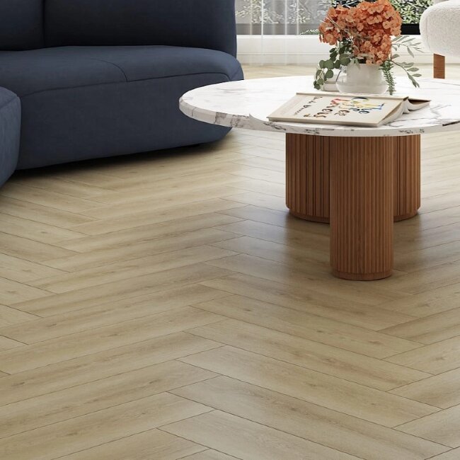 МSPC ламинат Английская елка Stone Floor Дуб Спрингфилд