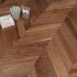 Французская елка Coswick 60⁰,T&G Американский орех 1376-1101-30 Натуральный S&B Лак