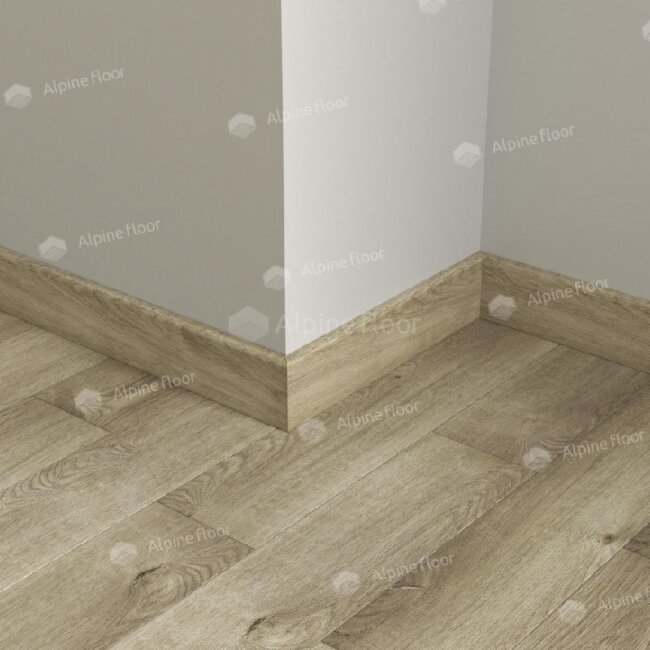 Плинтус Alpine Floor Parquet Light SK 13-5 Дуб Натуральный Отбеленный