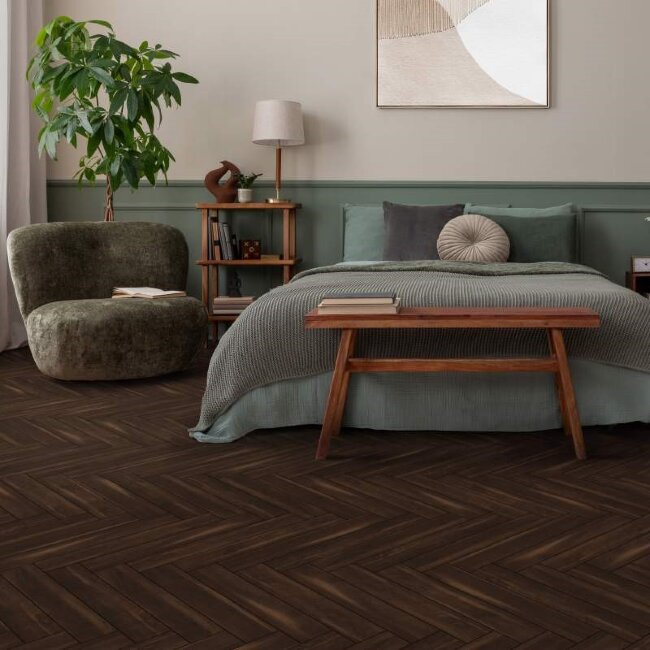 Ламинат Английская елка Aberhof Art Chateau ABF508 Дуб Колхас