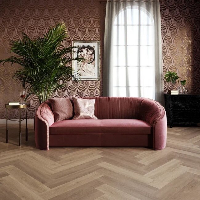 Виниловые полы Invictus Herringbone Divine 31 Champagne 