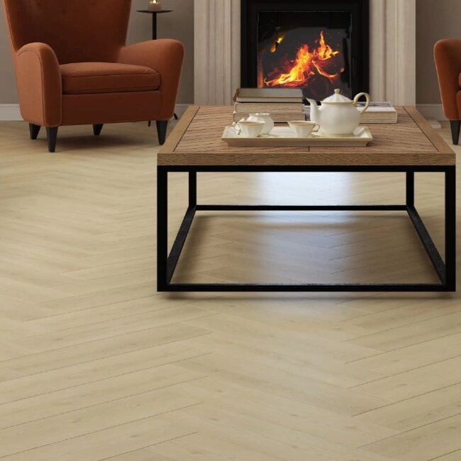 МSPC ламинат Английская елка Stone Floor Дуб Рейфилд