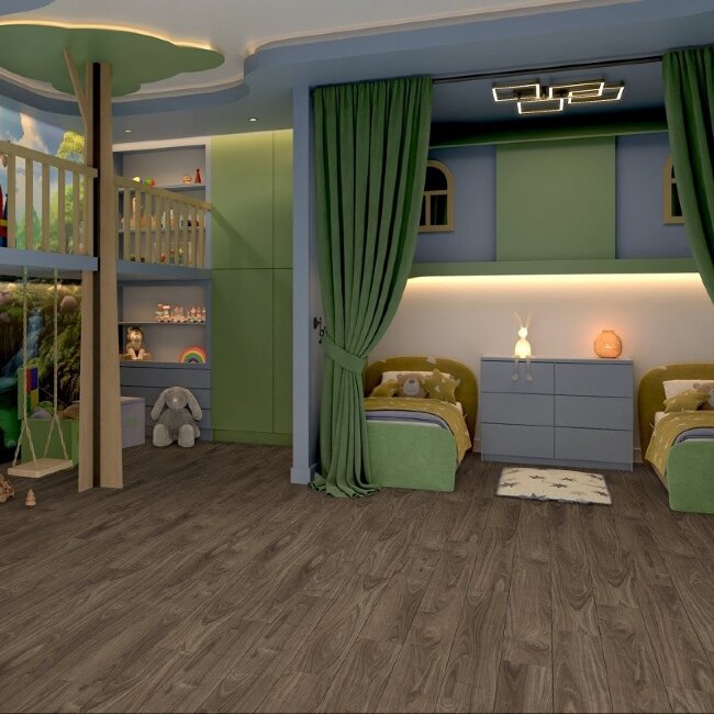 SPC ламинат Damy Floor Family Орех Американский