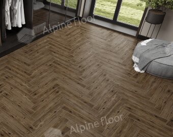Ламинат Alpine Floor Herringbone 12 Pro LF106-10 Дуб Бордо
