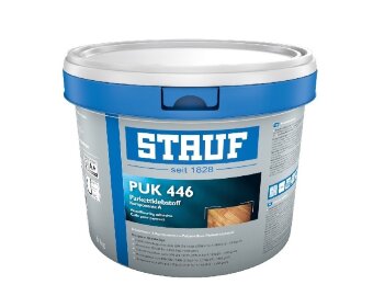 Клей паркетный ПУ жёстко-эластичный универсальный Stauf PUK-446 P 2К 9,79кг