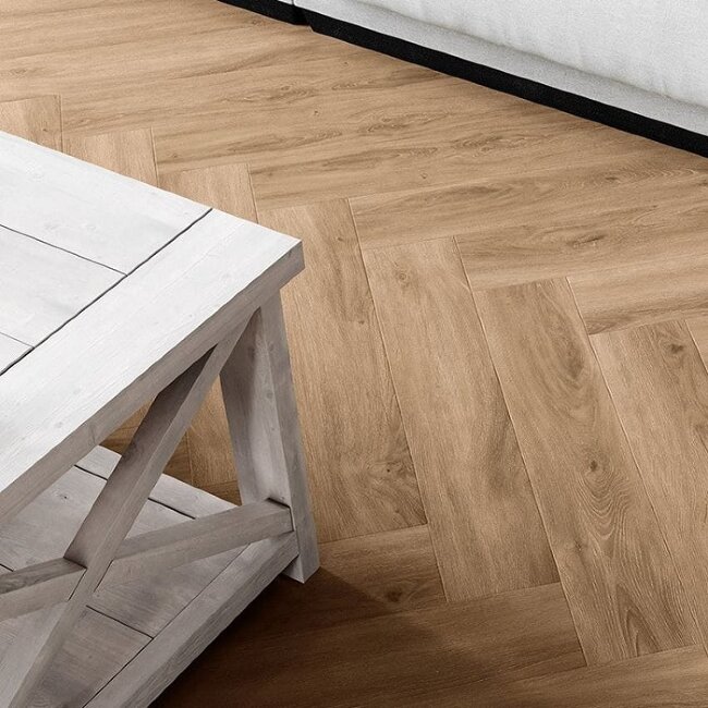 Виниловые полы Invictus Herringbone Divine 32 Cookie 