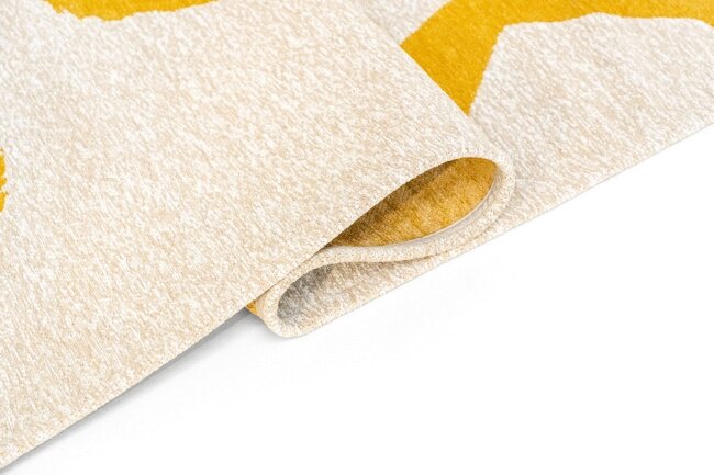 Ковер Louis De Poortere Craft Ribbon 2084 Pure Yellow Прямоугольный Ковер Louis De Poortere Craft Ribbon 2084 Pure Yellow Прямоугольный