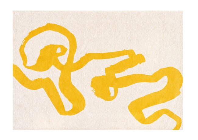 Ковер Louis De Poortere Craft Ribbon 2084 Pure Yellow Прямоугольный Ковер Louis De Poortere Craft Ribbon 2084 Pure Yellow Прямоугольный