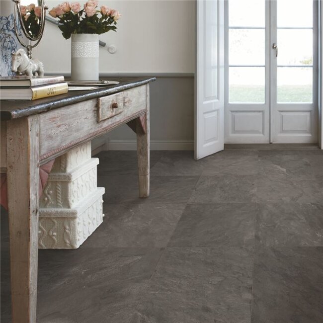 Ламинат Pergo Темно-серый сланец Ламинат Pergo Темно-серый сланец