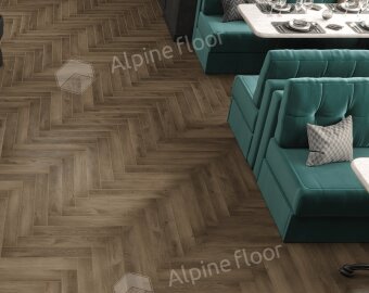 Ламинат Alpine Floor Herringbone 12 Pro LF106-1 Дуб Анжу