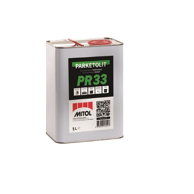 Грунтовка на базе растворителя глубокого проникновения Parketolit PR 33 5 л. Грунтовка на базе растворителя глубокого проникновения Parketolit PR 33 5 л.