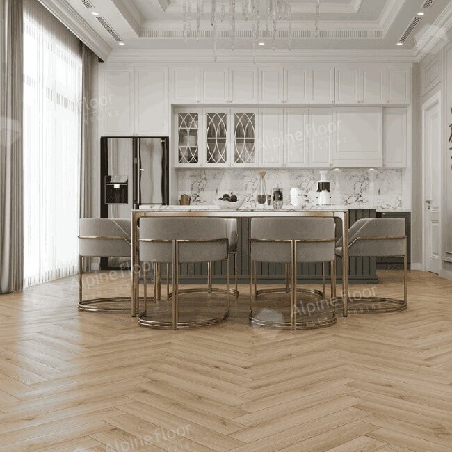 Ламинат Alpine Floor Herringbone 12 Pro LF106-12 Дуб Артуа