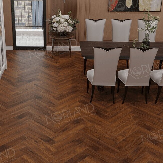 Ламинат Norland Herringbone Elegant Strong Орех Кипр Ламинат Norland Herringbone Elegant Strong Орех Кипр