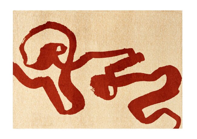 Ковер Louis De Poortere Craft Ribbon 9847 Imperial Red Прямоугольный