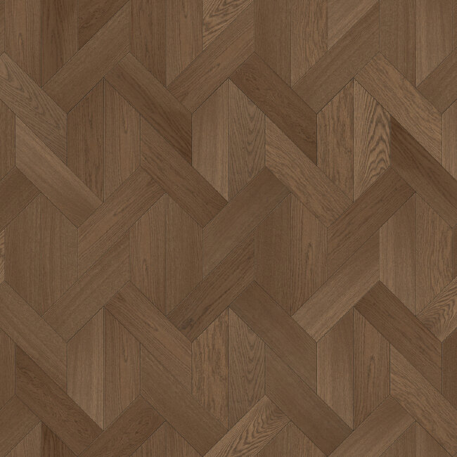 Мозаичный паркет Coswick T&G 1187-1814-10 Кофейное зерно Дуб Амбарный S&B