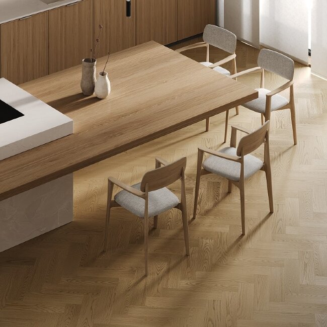 Кварцевый паркет Quartz Parquet Штучный паркет Дуб Шампань Кварцевый паркет Quartz Parquet Штучный паркет Дуб Шампань