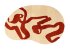 Ковер Louis De Poortere Craft Ribbon 9847 Imperial Red Peanut Ковер Louis De Poortere Craft Ribbon 9847 Imperial Red Peanut
