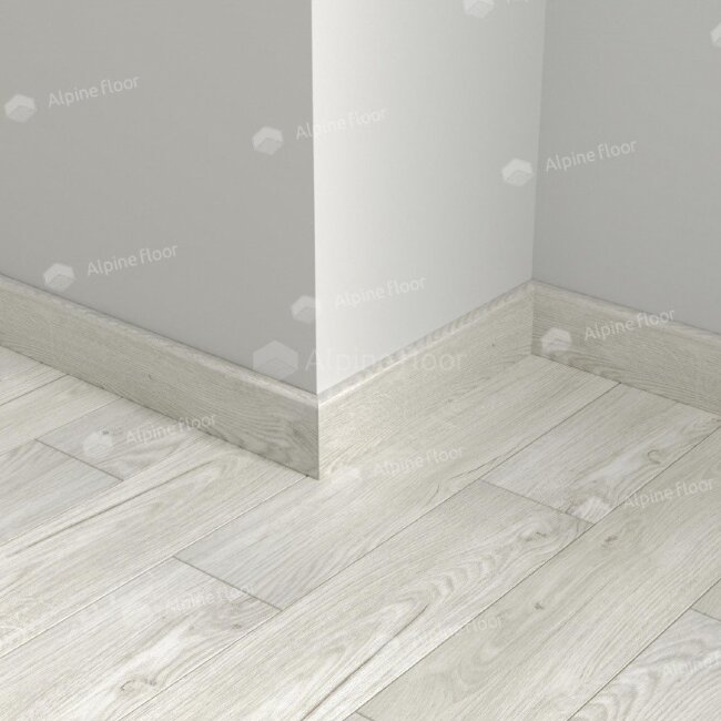 Плинтус Alpine Floor Parquet Light SK 13-11 Снежный Плинтус Alpine Floor Parquet Light SK 13-11 Снежный