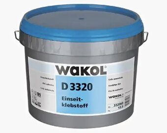 Клей для ПВХ и ковролина Wakol D 3320 12 кг