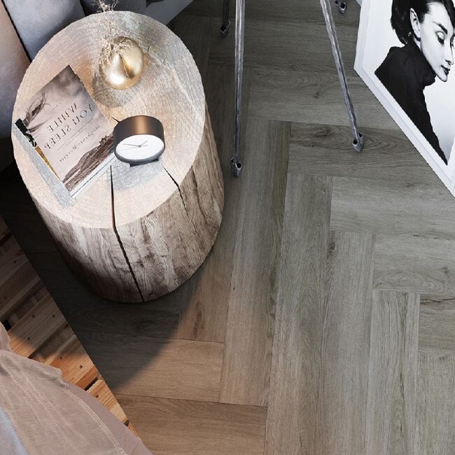 Виниловые полы Invictus Herringbone River Oak 94 Trout Виниловые полы Invictus Herringbone River Oak 94 Trout