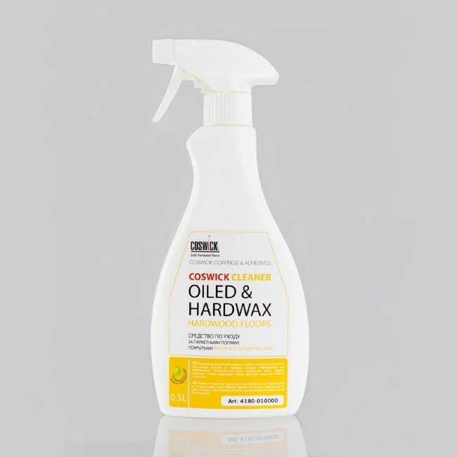 Средство по уходу за пaркетными полами,покрытыми маслом и твердым воском Coswick 4180-010000 0,5л Средство по уходу за пaркетными полами,покрытыми маслом и твердым воском Coswick 4180-010000 0,5л