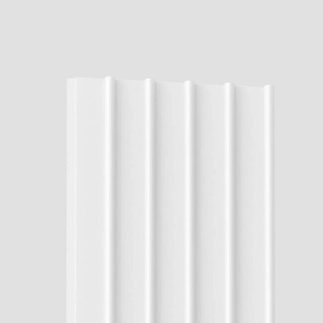 Модульная панель MDF Acupan Rohre Белая под покраску